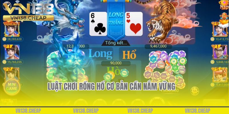 Luật chơi Rồng Hổ cơ bản cần nắm vững